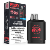 Lit Lychee Watermelon Ice by Level X Flavour Beast Boost - Closed Pod System (25K Puff) [ON]