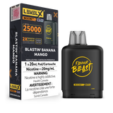 Blastin' Banana Mango by Level X Flavour Beast Boost - Closed Pod System (25K Puff) [ON]