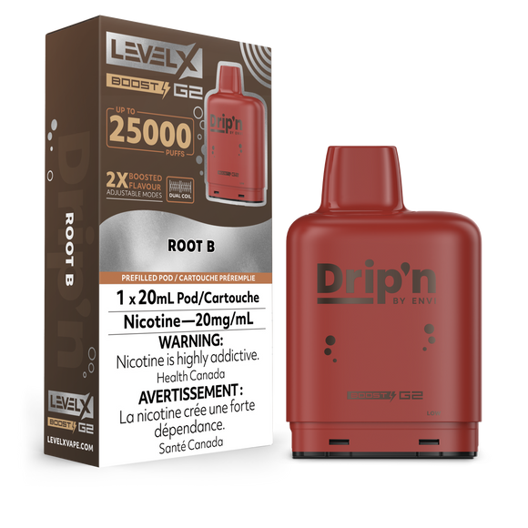 Root B by Level X Envi Drip'n Boost G2 - Closed Pod System (25K Puff)