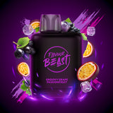 Groovy Grape Passionfruit by Level X Flavour Beast Boost - Closed Pod System (15K Puff)
