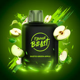 Gusto Green Apple by Level X Flavour Beast Boost - Closed Pod System (15K Puff)
