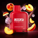 Intense Juicy Peach Iced by Level X Intense Series - Closed Pod System