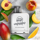 Epic Peach Mango by Level X Flavour Beast Unleashed - Closed Pod System