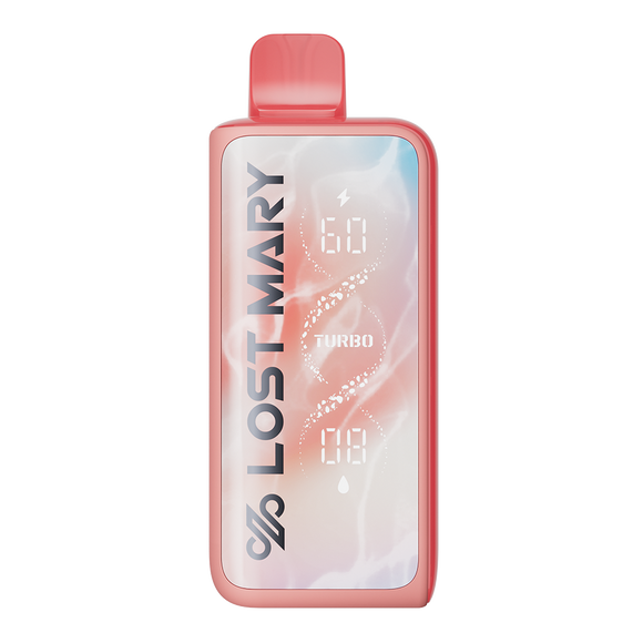 Juicy Peach Ice Lost Mary MT50K Turbo (50000 Puff) 20mL - Disposable Vape