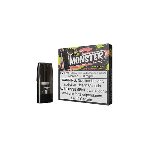 Lush Aloe Ice By Stlth Monster-Closed pod system 