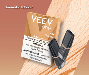 Mild Tobacco (Aromatic Tobacco) by Veev One - Closed Pod System