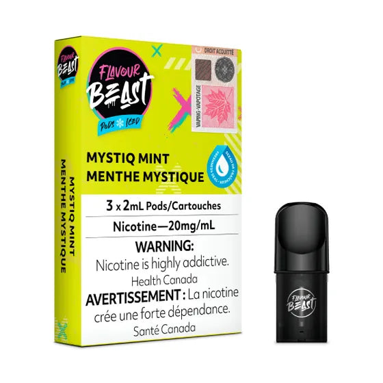 Mystiq Mint Iced by Flavour Beast ('Stlth' Compatible Vape Pod)