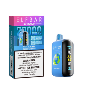 Peach Berry by Elfbar GH20K (20000 Puff) 20mL - Disposable Vape [ON]