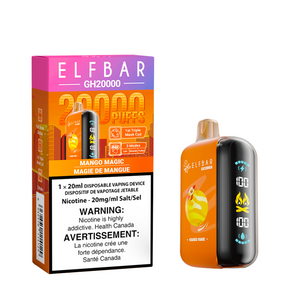 Mango Magic by Elfbar GH20K (20000 Puff) 20mL - Disposable Vape [ON]