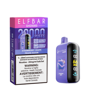 Strawberry Grape by Elfbar GH20K (20000 Puff) 20mL - Disposable Vape [CAN]