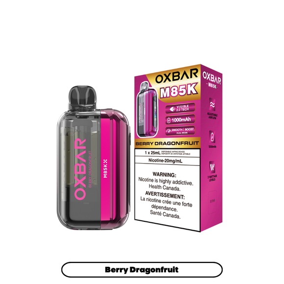 Berry Dragonfruit by OXBAR M85K (85000 Puff) 25mL - Disposable Vape