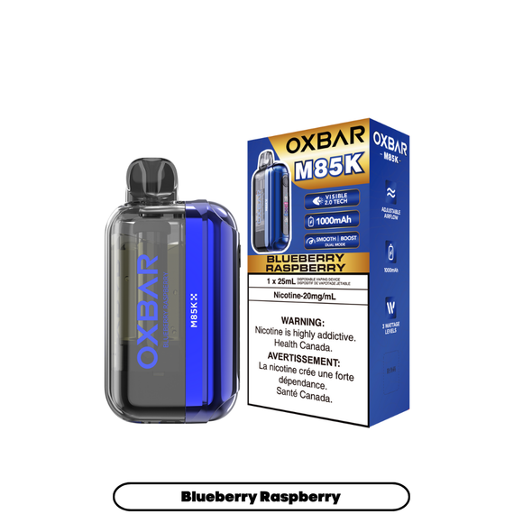 Blueberry Raspberry by OXBAR M85K (85000 Puff) 25mL - Disposable Vape 