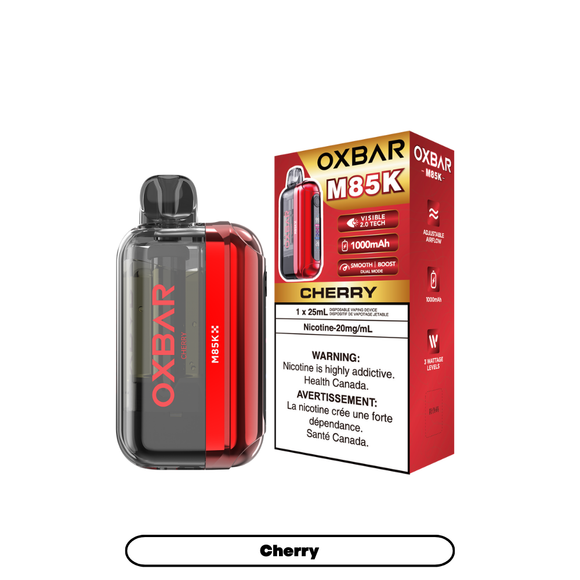 Cherry by OXBAR M85K (85000 Puff) 25mL - Disposable Vape