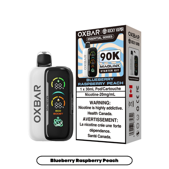 Blueberry Raspberry Peach by OXBAR Maglink 90K (Device & Pod) - Closed Pod System 