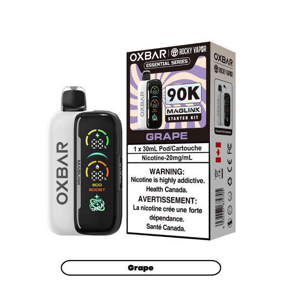 Grape by OXBAR Maglink 90K (Device & Pod) - Closed Pod System
