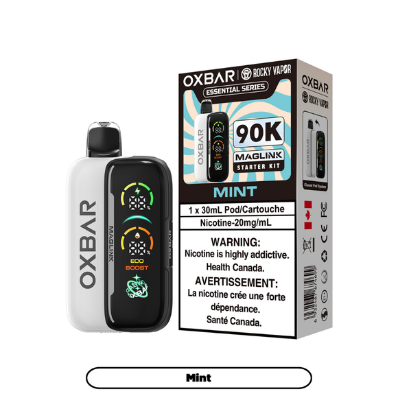 Mint by OXBAR Maglink 90K (Device & Pod) - Closed Pod System