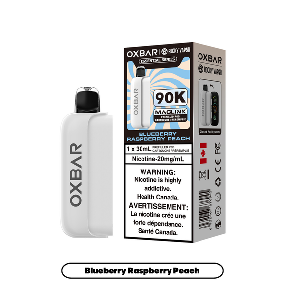 Blueberry Raspberry Peach by OXBAR Maglink 90K (Pod) - Closed Pod System 