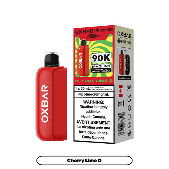 Cherry Lime G by OXBAR Maglink 90K (Pod) - Closed Pod System