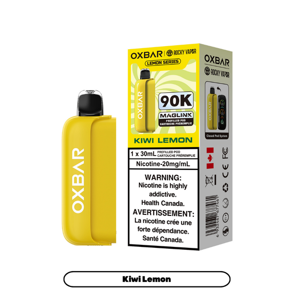 Kiwi Lemon by OXBAR Maglink 90K (Pod) - Closed Pod System