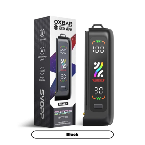 Svopp Device 1100mAh by Oxbar - Closed Pod System Black