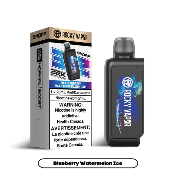 Blueberry Watermelon Ice by Rocky Vapor SVOPP 32K - Closed Pod System [ON]