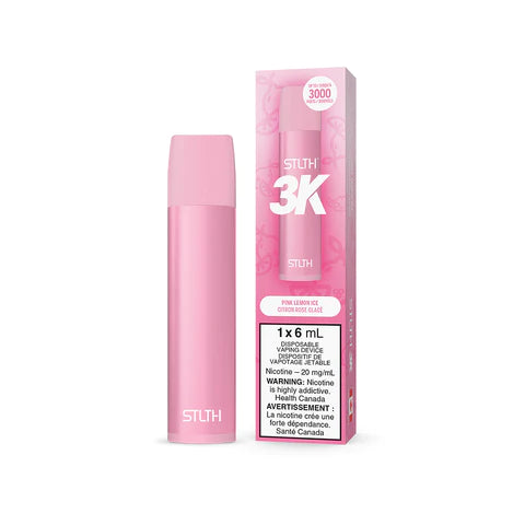Pink Lemon Ice by Stlth 3K 3000 Puff 6ml - Disposable Vape
