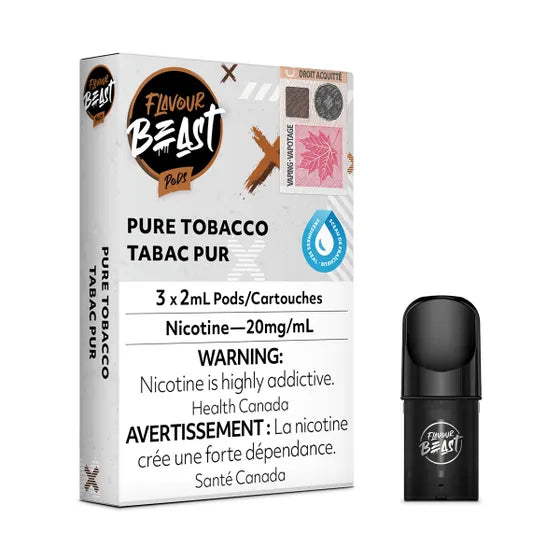 Pure Tobacco by Flavour Beast ('Stlth' Compatible Vape Pod)