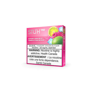Raspberry Lemon Lime Ice by Stlth Pro Pod Pack - Closed Pod System
