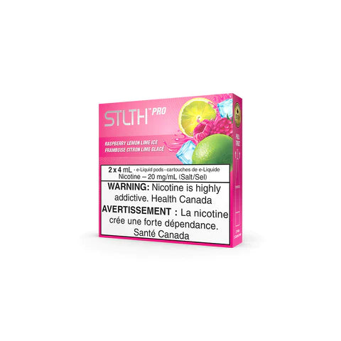 Raspberry Lemon Lime Ice by Stlth Pro Pod Pack - Closed Pod System