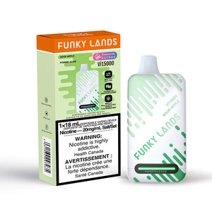 Sour Apple by Funky Lands Vi15000 "Elfbar" (15000 Puff) 18mL - Disposable Vape