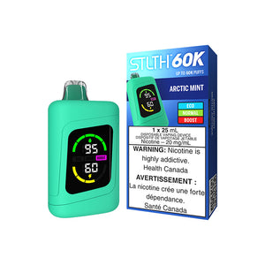 Arctic Mint by Stlth 60K 60000 Puff 25ml - Disposable Vape [ON]