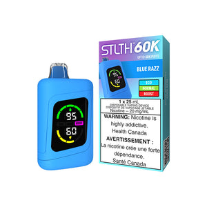 Blue Razz by Stlth 60K 60000 Puff 25ml - Disposable Vape [ON]