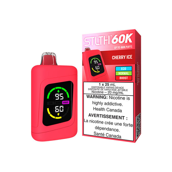 Cherry Ice by Stlth 60K 60000 Puff 25ml - Disposable Vape [ON]