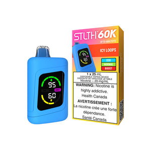 Icy Loops by Stlth 60K 60000 Puff 25ml - Disposable Vape [ON]