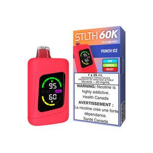 Punch Ice by Stlth 60K 60000 Puff 25ml - Disposable Vape [ON]