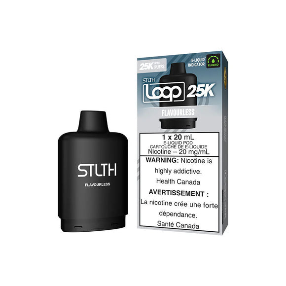 Flavourless by Stlth Loop 25K - Closed Pod System [ON]