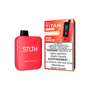 Cherry Classic Ice by Stlth Titan Pro Max 50000 Puff 30ml - Disposable Vape [ON]