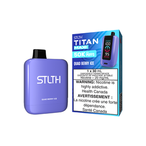 Quad Berry Ice by Stlth Titan Pro Max 50000 Puff 30ml - Disposable Vape [ON]