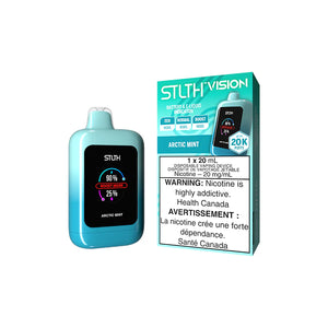  Arctic Mint by Stlth Vision 20000 Puff 20ml Rechargeable- Disposable Vape