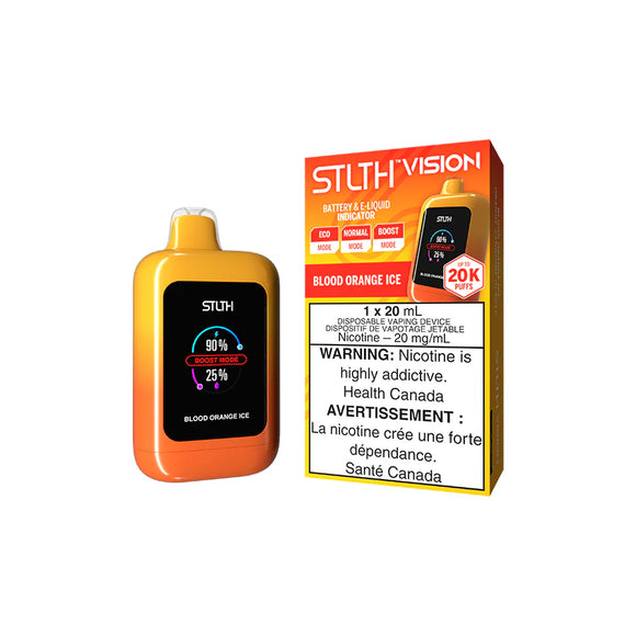 Blood Orange Ice by Stlth Vision 20000 Puff 20ml Rechargeable- Disposable Vape (Copy)