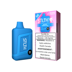 Blue Razz by Stlth 8K Pro 8000 Puff 14ml Rechargeable- Disposable Vape