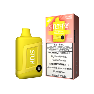 Lemon Squeeze Ice by Stlth 8K Pro 8000 Puff 14ml Rechargeable- Disposable Vape
