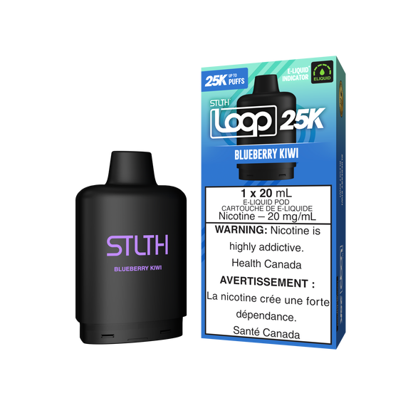 Blueberry Kiwi by Stlth Loop 25K - Closed Pod System [ON]