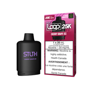 Cherry Grape Ice by Stlth Loop 25K - Closed Pod System [ON]