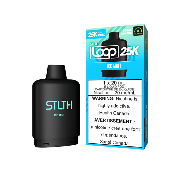 Ice Mint by Stlth Loop 25K - Closed Pod System [CAN]