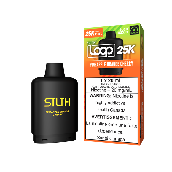 Pineapple Orange Cherry by Stlth Loop 25K - Closed Pod System [CAN]