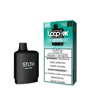 Arctic Mint by Stlth Loop 9K - Closed Pod System (Level X device compatible with adapter)