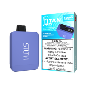 Blue Razz Ice by Stlth Titan Pro 15000 Puff 20ml - Disposable Vape 