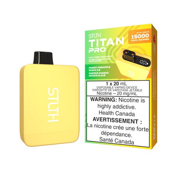 Mango Pineapple Guava Ice by Stlth Titan Pro 15000 Puff 20ml - Disposable Vape