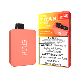 Peach Banana Ice by Stlth Titan Pro 15000 Puff 20ml - Disposable Vape